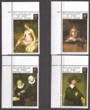 NIUE 1990 PICTURA REMBRANDT ( serie dantelata ) MNH