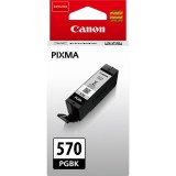 Cartus Cerneala Original Canon Black PGI-570B pentru Pixma MG5750|MG5751|MG6850|MG6851|MG7750|MG7751|MG7752|TS5050|TS5051|TS5053