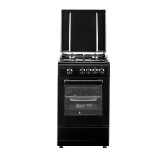 Aragaz clasic Studio Casa Viva Galaxy 4G 50/55 cm Negru, 4 arzatoare gaz, Cuptor gaz, Negru