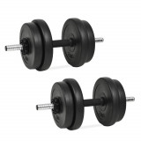 vidaXL Set haltere 14 buc., 20 kg