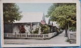 Carte postala, Tent Life, Ocean Grove, perioada interbelica