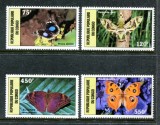 PR CONGO 1987 FLUTURI, Nestampilat