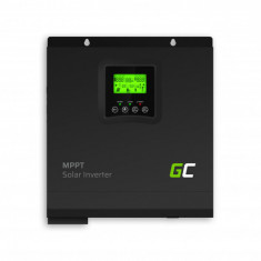 Green Cell Solar Panel Inverter Solar Powered MPPT Solar Panel Charger 24V DC 230V AC 3000W/3000VA Pure Tone Wave