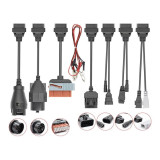 Set 8 cabluri adaptoare autoturisme pentru Delphi, Autocom CDP+, Snooper, etc
