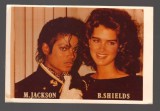 CPIB 23759 CARTE POSTALA - FOTOGRAFIE - M. JACKSON SI BROOKE SHIELDS, NECIRCULATA