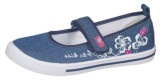 Pantofi din panza pentru fete American Club 595 17A-35, Albastru