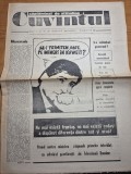ziarul cuvantul 28 august - 3 septembrie 1990