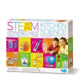 Kit experimente stiinta din bucatarie, Kitchen Science, STEAM, 4M