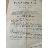 R Foaia Oficială mitropolia Bucovinei 1930