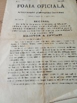 R Foaia Oficială mitropolia Bucovinei 1930 foto