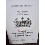 Ion Dodu Balan - Lexicon de limba si cultura Romana Veche (2000)