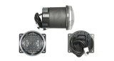 Lumini de zi auto Wesem Daytime running light universale rotunde 80x102mm 3leduri 12V 24V, Wesem, suport cu surub, 1 bucata