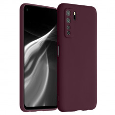 Husa pentru Huawei P40 lite 5G, Silicon, Rosu, 52529.190