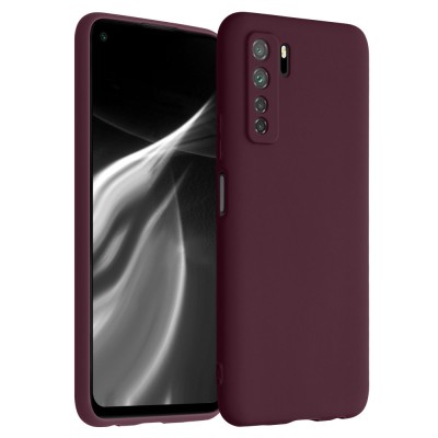 Husa pentru Huawei P40 lite 5G, Silicon, Rosu, 52529.190 foto
