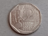 M3 C50 28 - Moneda foarte veche - Franta - 2 franci - comemorativa - 1995, Europa