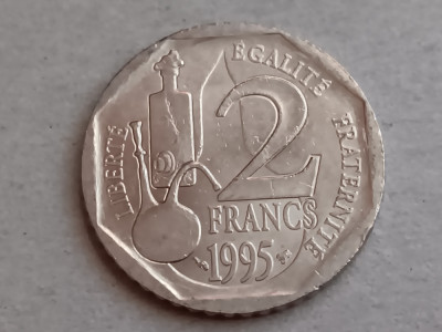 M3 C50 28 - Moneda foarte veche - Franta - 2 franci - comemorativa - 1995 foto