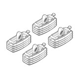 Kit montaj bare plafon C031 pentru Seat Leon 2000-2005 si Toledo 1999-2004