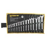 Set chei fixe combinate Strend Pro HR31585, 16 piese, Cr-V, 8-24 mm