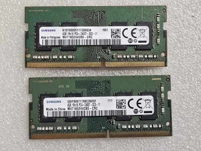 Kit memorie RAM laptop Samsung 8GB (2 x 4GB) DDR4 2400MHz M471A5244CB0-CRC foto
