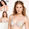 BED217 Sutien casual cu imprimeu floral si armatura Bee Casual IA 2160 WM, Detasabil, multicolor, Clasica, Beedees By Triumph