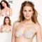 BED217 Sutien casual cu imprimeu floral si armatura Bee Casual IA 2160 WM