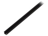 Profi pt.module LED neagră L: 2m PDS-NK aluminiu &icirc;ncastrat