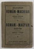 DICTIONAR ROMAN - MAGHIAR de TEODOR ANDRASI , EDITIE INTERBELICA , FORMAT DE BUZUNAR