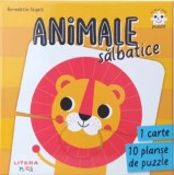 Primul meu puzzle. Animale salbatice - Litera