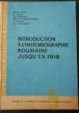 Vasile Maciu - Introduction a l&#039;historiographie Roumaine Jusqu&#039;en 1918