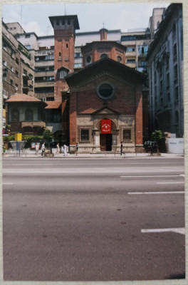 Biserica Italiana, Bucuresti// fotografie de presa anii &amp;#039;90-2000 foto