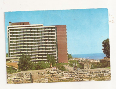RF3 -Carte Postala- Mangalia, Hotel Mangalia, circulata 1980 foto