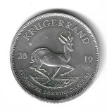 Sud Africa 2019 KRUGERRAND- 1OZ .999 Argint Bullion