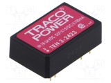 Convertor DC/DC 3W TRACO POWER 18-36VDC la 15VDC și -15VDC