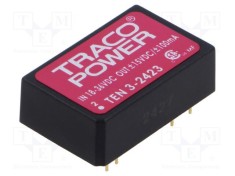 Convertor DC/DC 3W TRACO POWER 18-36VDC la 15VDC ?i -15VDC foto