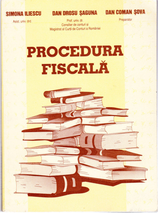 AS - SIMONA ILIESCU - PROCEDURA FISCALA