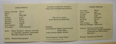 CERTIFICAT PT. MONEDA BNR AUR 500 LEI 1998 . 150 de ani de la Revoluţia Rom&acirc;nă de la 1848 . #420 .