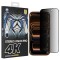 Folie de protectie Ecran Privacy Lito D+ Max 4K pentru Apple iPhone 17 Pro Max, Sticla Securizata, Full Glue