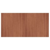Cumpara ieftin Covor dreptunghiular, maro, 100x200 cm, bambus