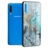 Cumpara ieftin Husa pentru Samsung Galaxy A30s / A50 / A50s, Techsuit Glaze Series, Blue Ocean