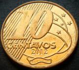 Cumpara ieftin Moneda 10 CENTAVOS - BRAZILIA, anul 2012 * cod 3871, America Centrala si de Sud
