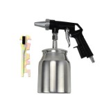 Pistol de sablat cu rezervor de aluminiu Geko G01195, capacitate 1 L