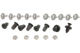 Set fixare scut motor Toyota Yaris Hatchback 01.2009/03.2011; set 24 buc, fixare scut sub motor, 51448010, 90106665, 901W0089, 90160383, 90106028,