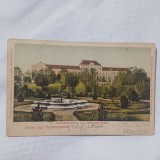 CARTE POSTALA SIBIU PRIMITA DE A.RANETTI( FRATELE LUI G.RANETTI) RARA!-1904.