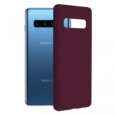 Husa Techsuit Soft Edge Silicon Samsung Galaxy S10 - Plum Violet foto