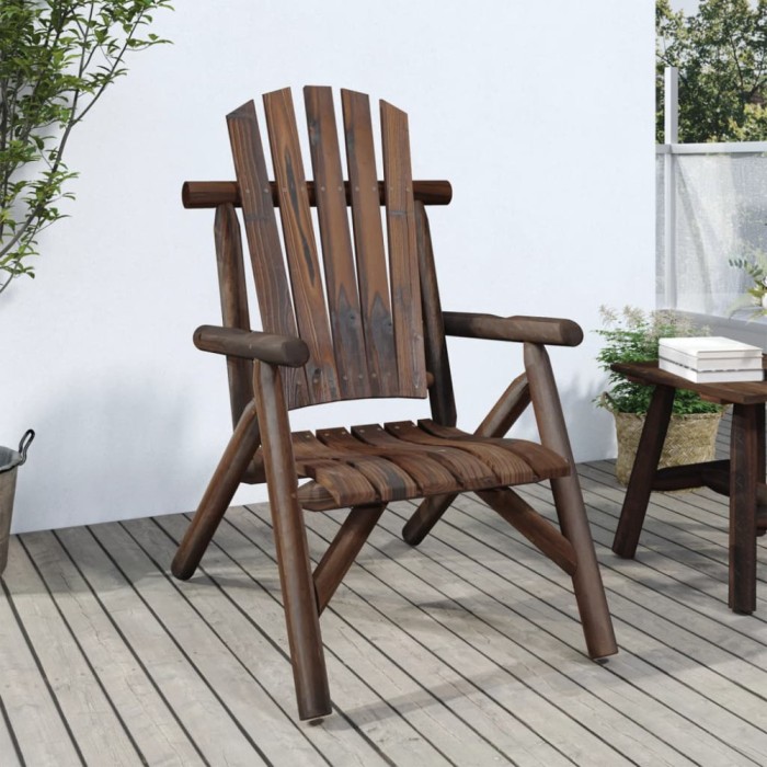 Gossi scaun de gradina, 68x86x103 cm, lemn masiv de molid