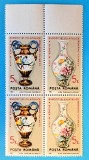TIMBRE ROMANIA LP1258/1991- EXPO ROMANO-CHINEZA- diptic &icirc;n pereche -MNH