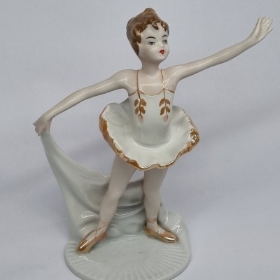 Bibelou portelan vintage - Balerina foto