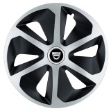 Set 4 capace roti Roco Gri-Negru R16 Compatibil Cu Dacia