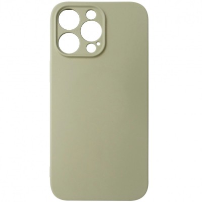 Husa silicon TPU Matte kaki deschis pentru Apple iPhone 14 Pro Max foto