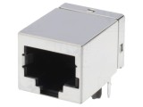 Soclu RJ45 8P8C Cat5e Ecranat pentru PCB